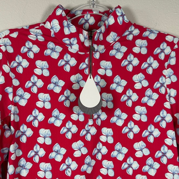 NWT Adair Active Sofia Sunshirt Women’s S UPF 50+ Quarter Zip Long Sleeve - Picture 4 of 9